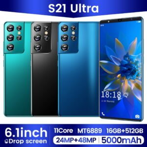 Smartphones 5G MT6889 Celulares 16+512GB